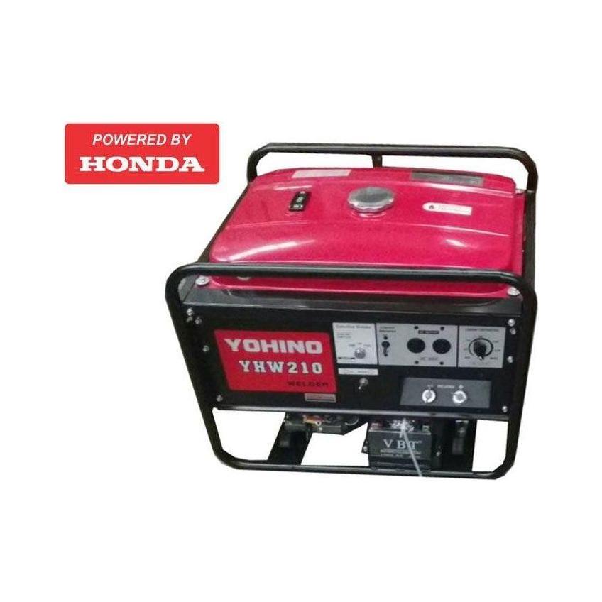 Yohino YHW210 Gasoline Generator & Welder Genset (Honda GX390 Engine) - KHM Megatools Corp. Yohino YHW210 Gasoline Generator & Welder Genset (Honda GX390 Engine) - KHM Megatools Corp.